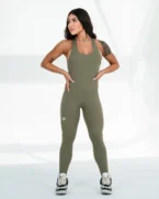 GREEN JUMPSUIT